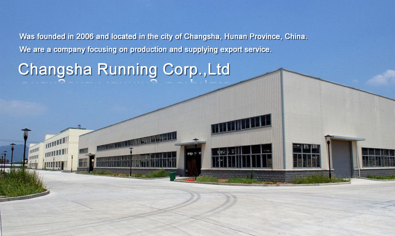 Changsha Running Import &amp; Export Co., Ltd. কারখানা উত্পাদন লাইন